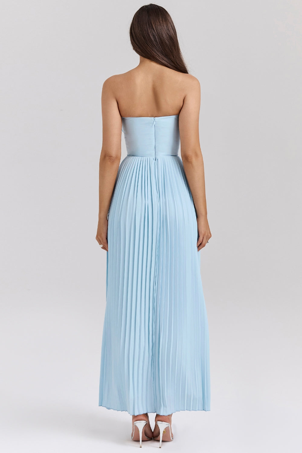 Blue Elegant Maxi Dress