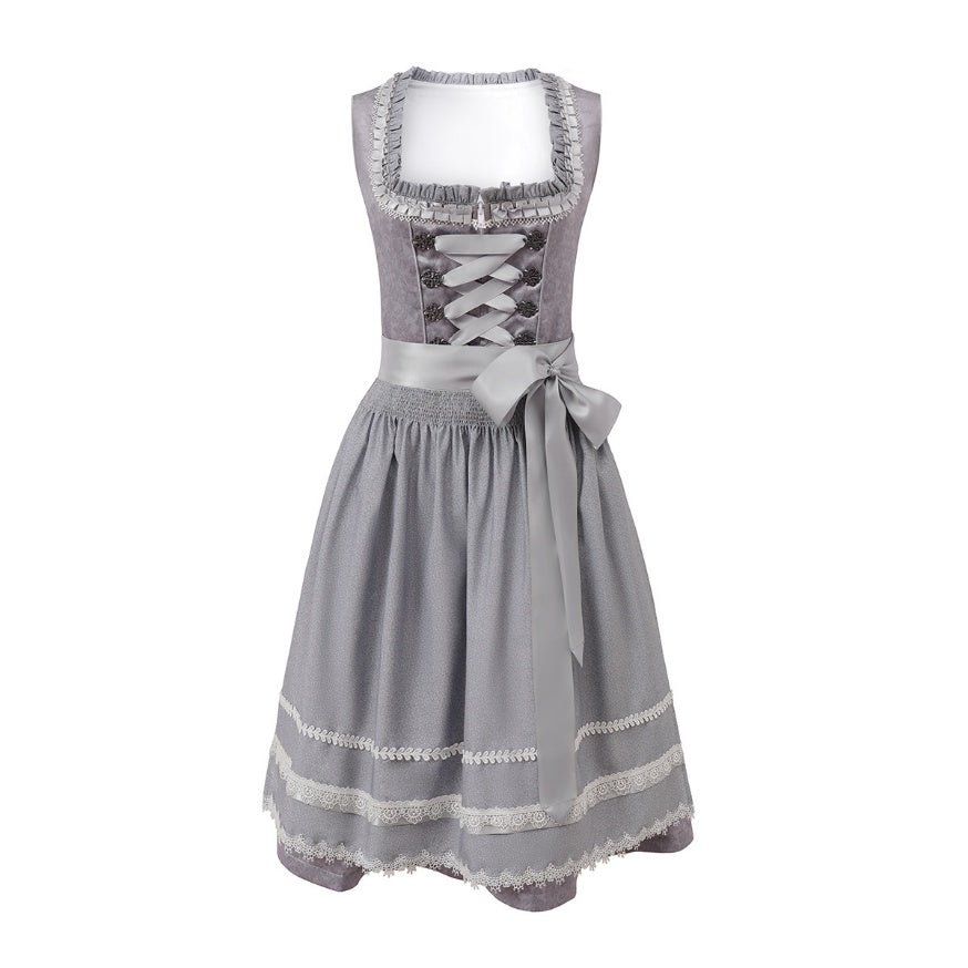DirndlPop?grau Elena Dirndl?Bayern?Kost¨¹me?f¨¹r?das?Bierfest	