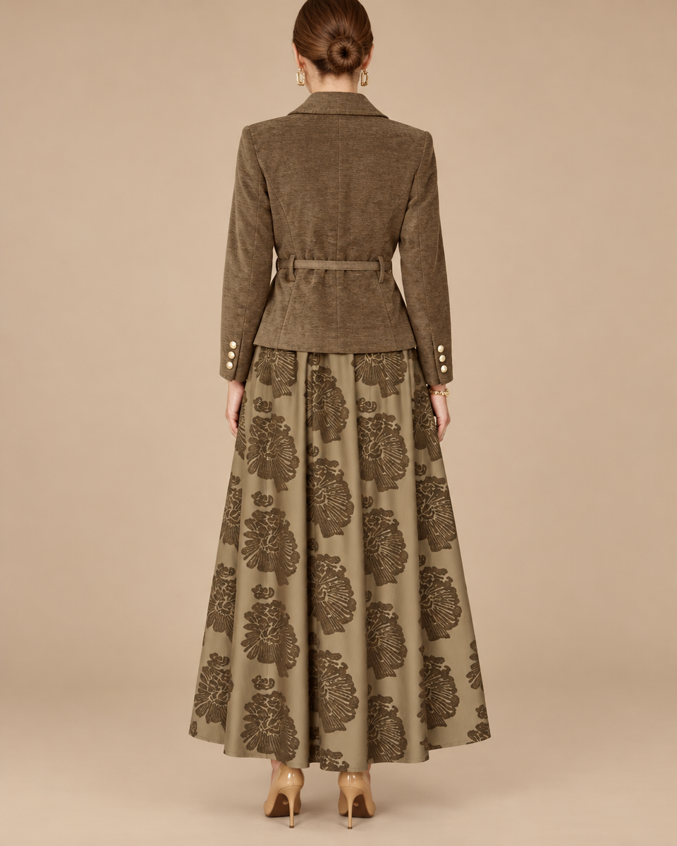 Vintage Hazel Suit Dress