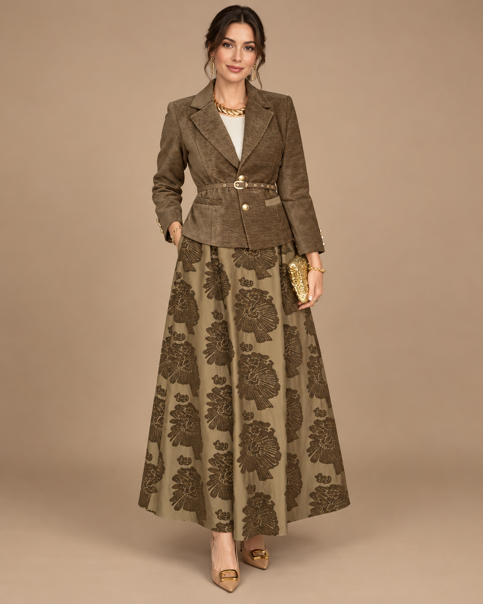 Vintage Hazel Suit Dress