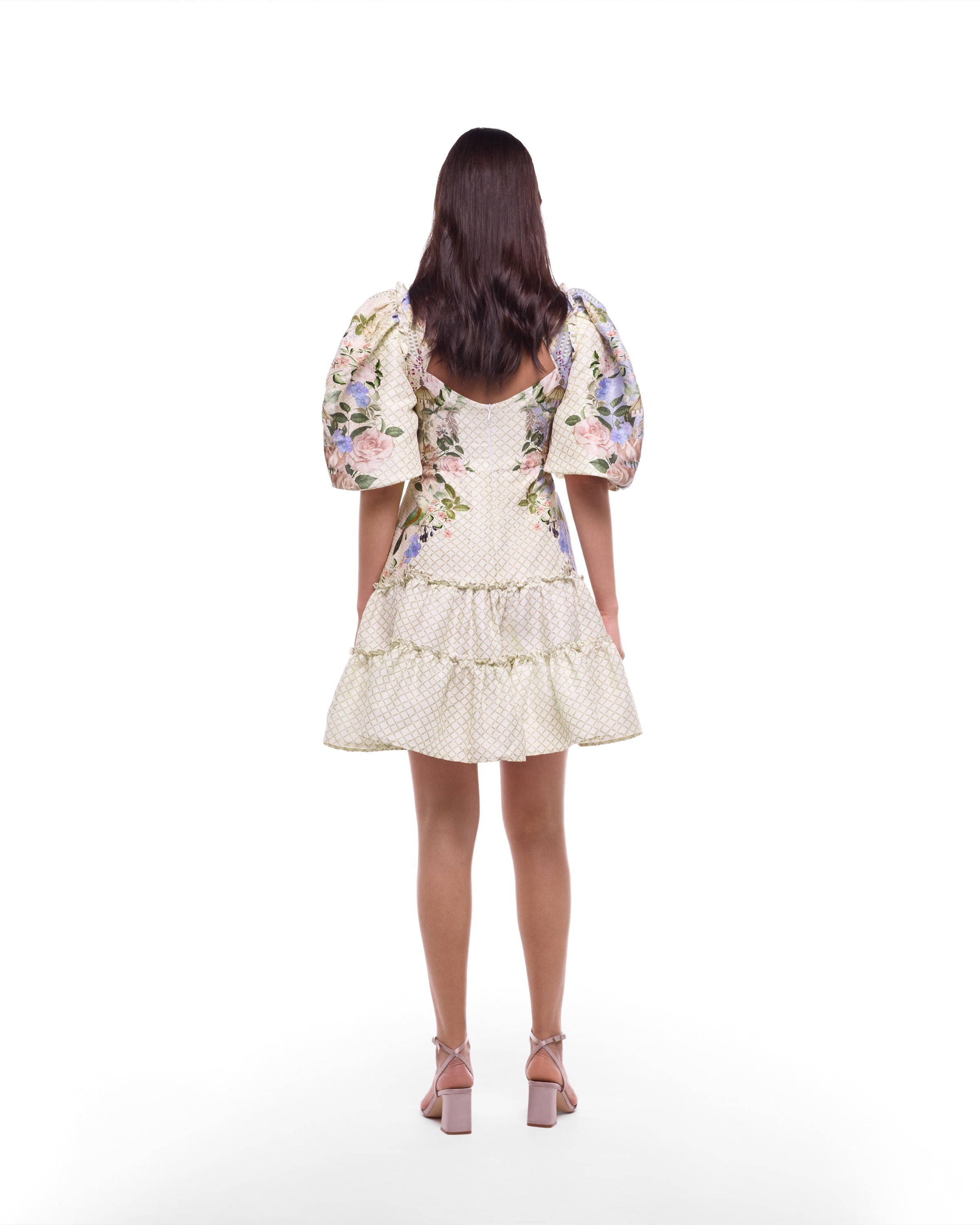 Florienn Mini Dress – Jardin Print