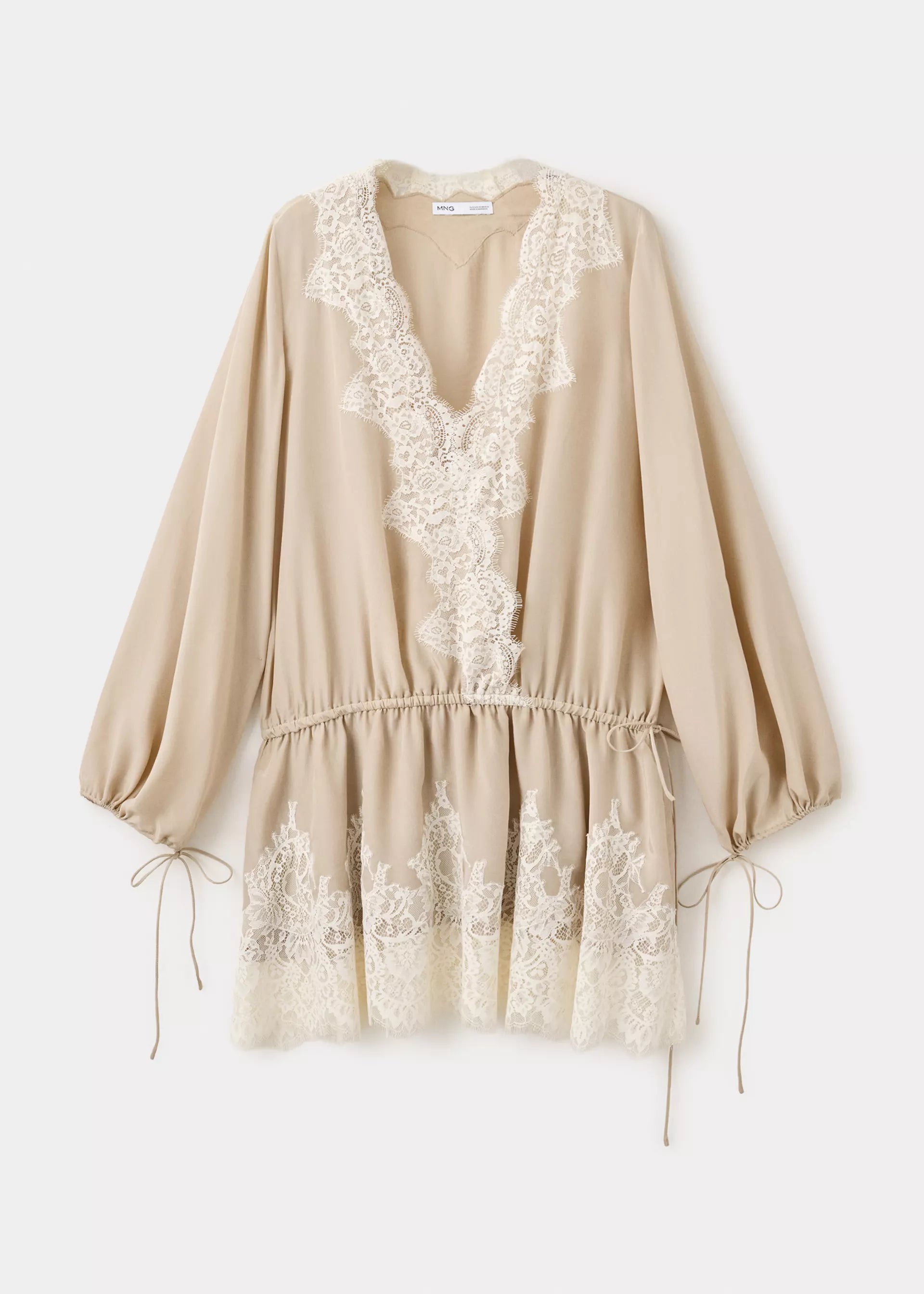 Lace short dress - Women