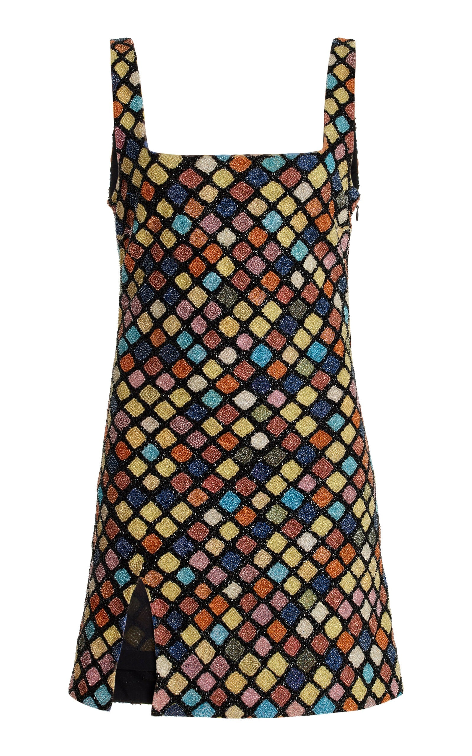Le Sable Beaded Mini Dress