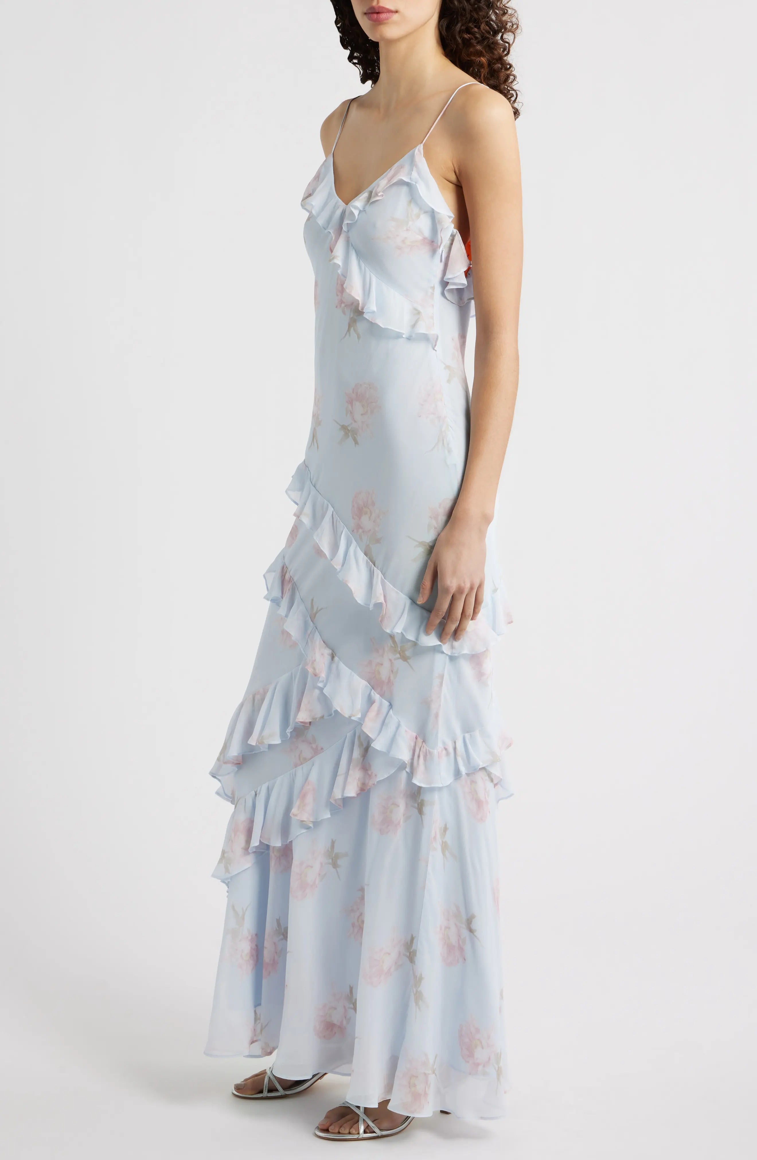Rialto Floral Ruffle Dress