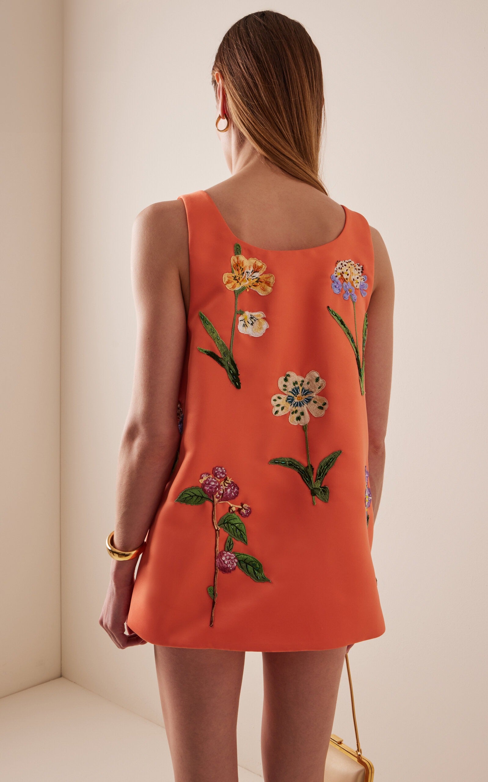 Helaine Embroidered Wild Flower Top