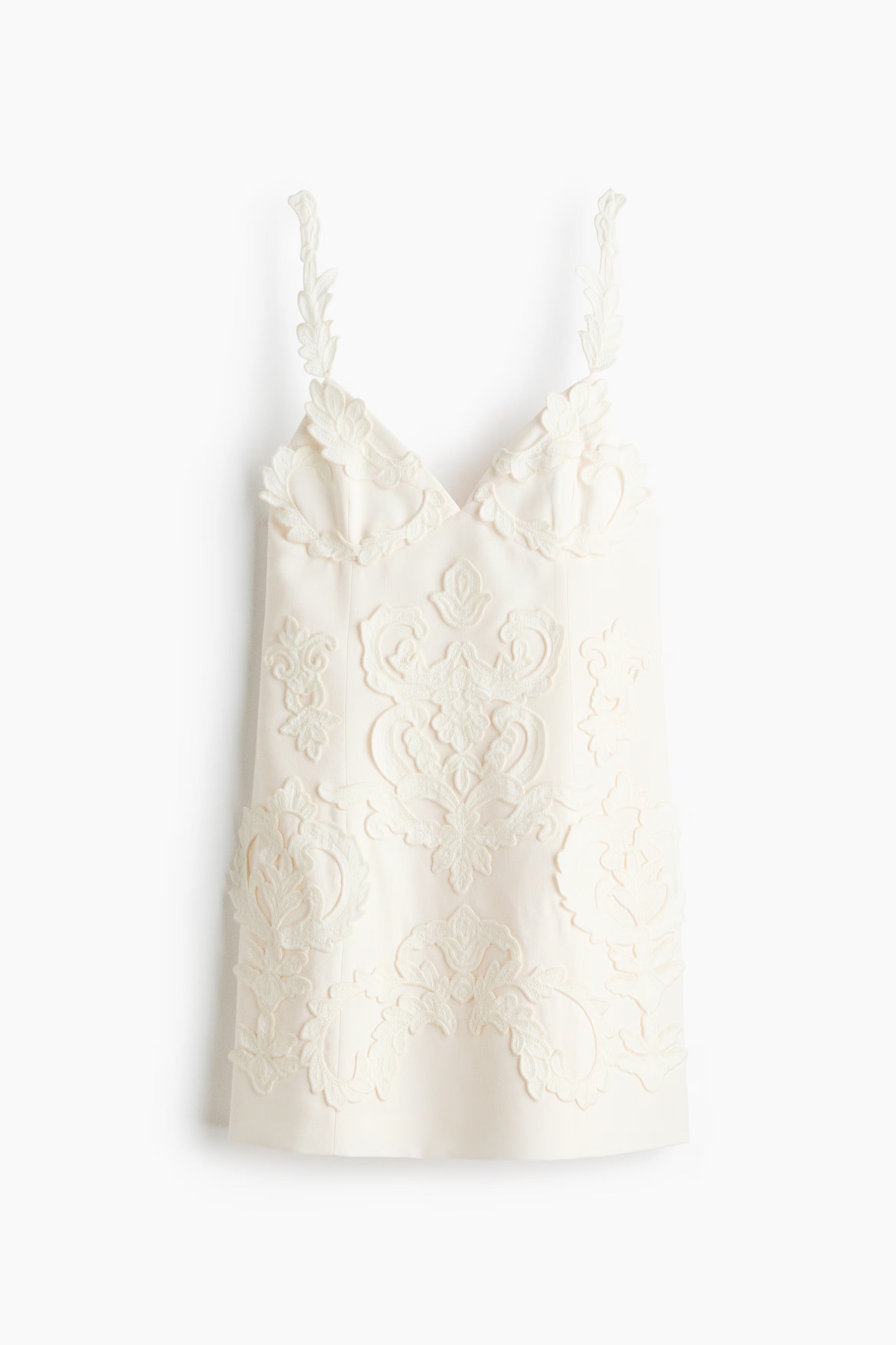 Appliquéd Strappy Dress