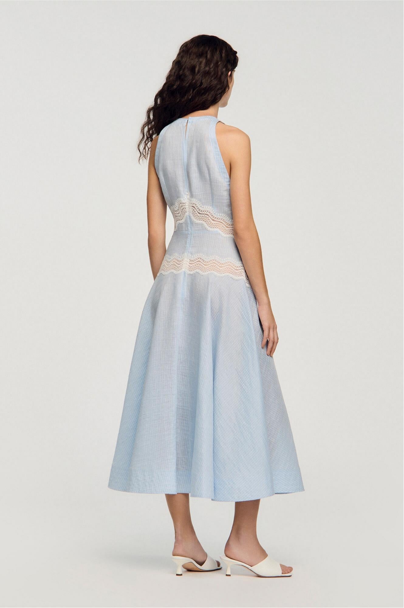 Serene Maxi Dress With Lace Details