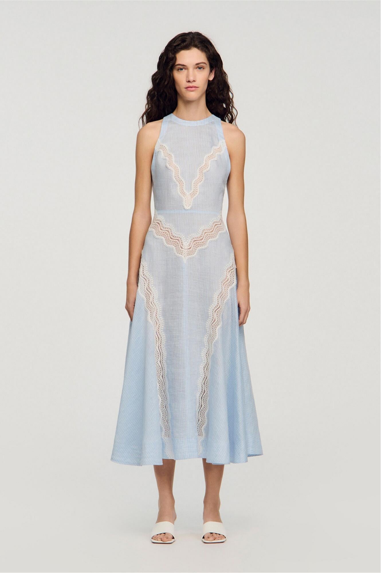 Serene Maxi Dress With Lace Details