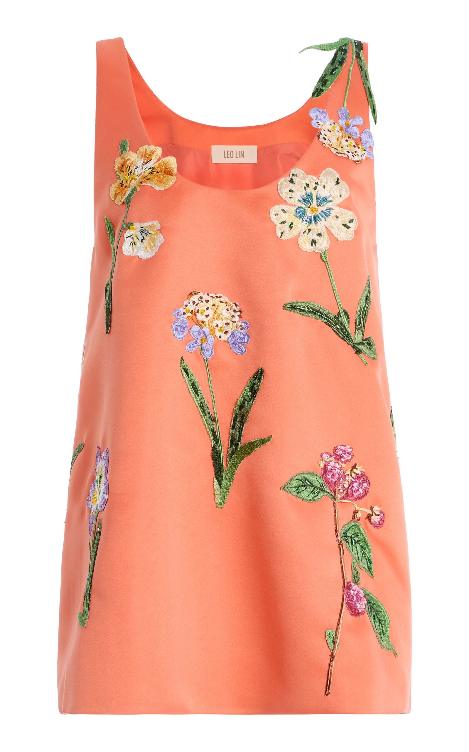 Helaine Embroidered Wild Flower Top