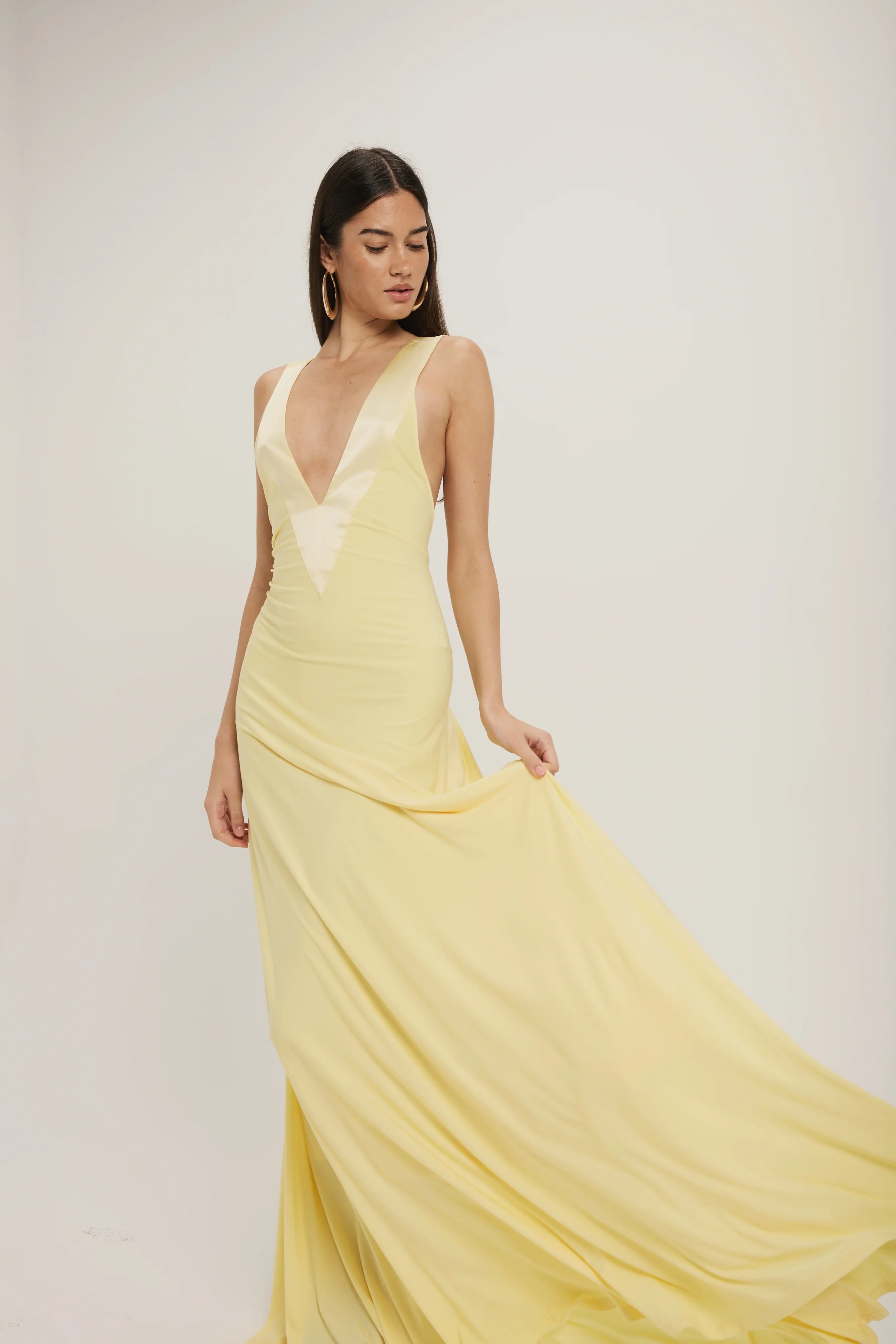 Rosa Gown - Lemon