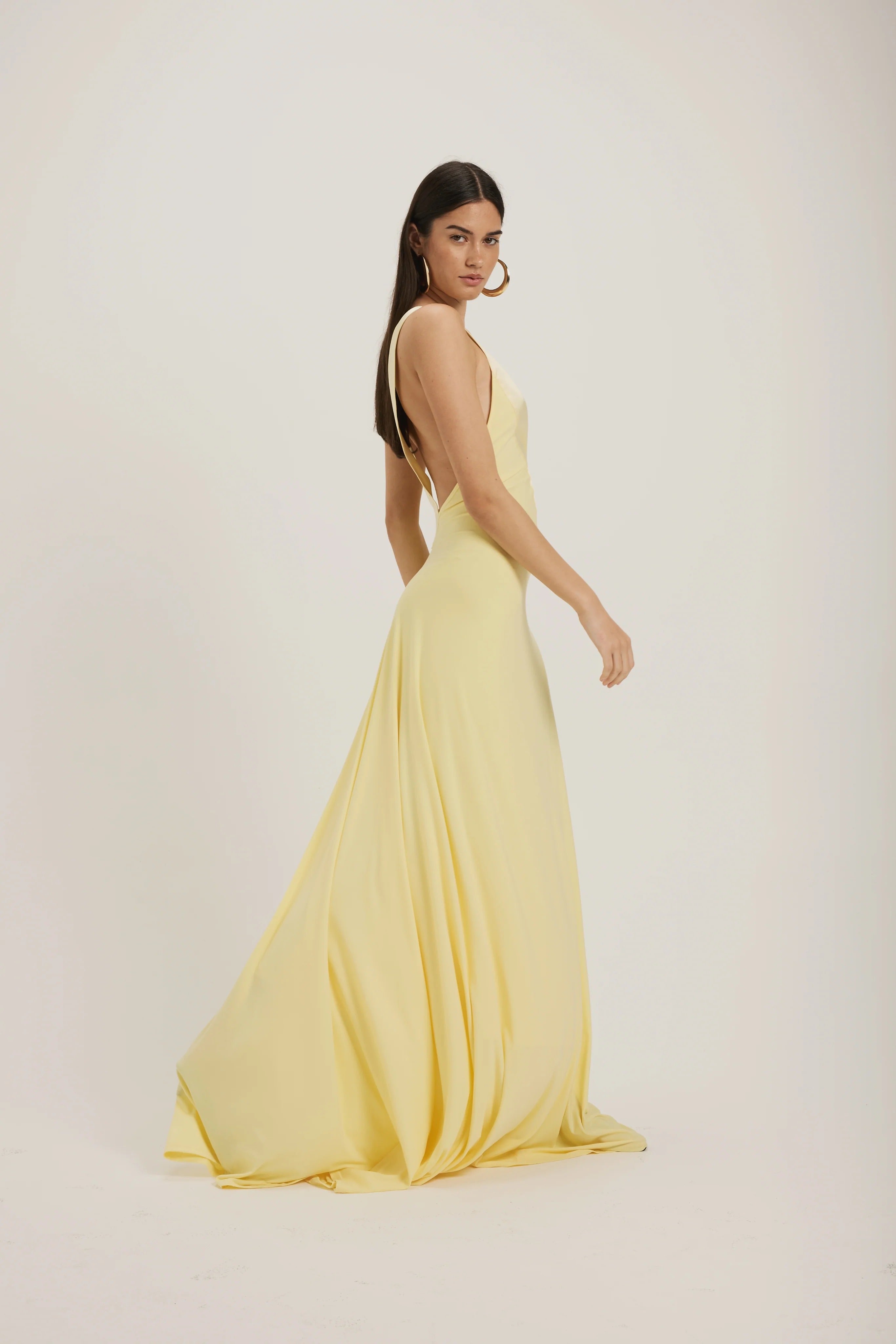 Rosa Gown - Lemon