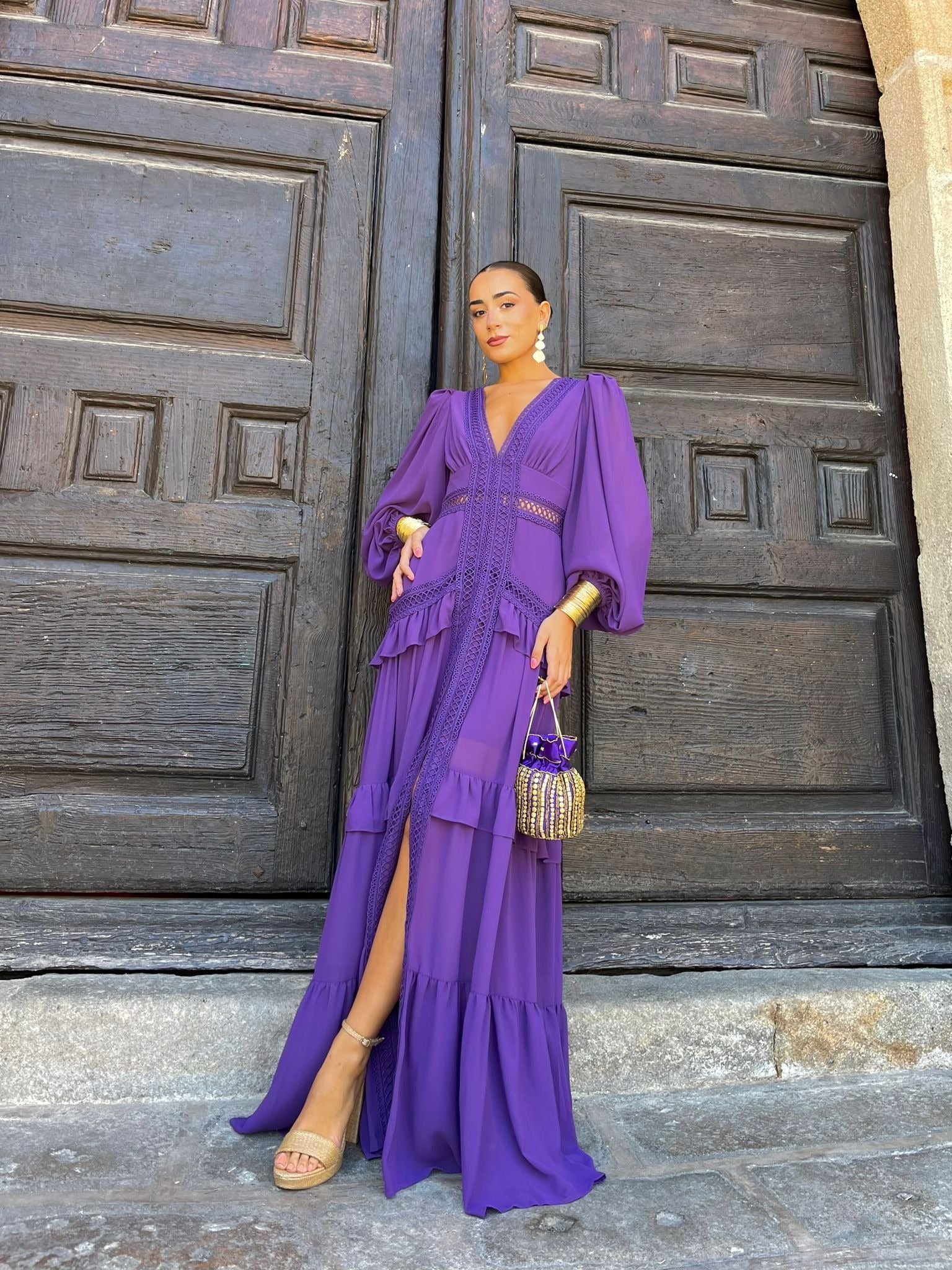 Vestido Lúmina Morado