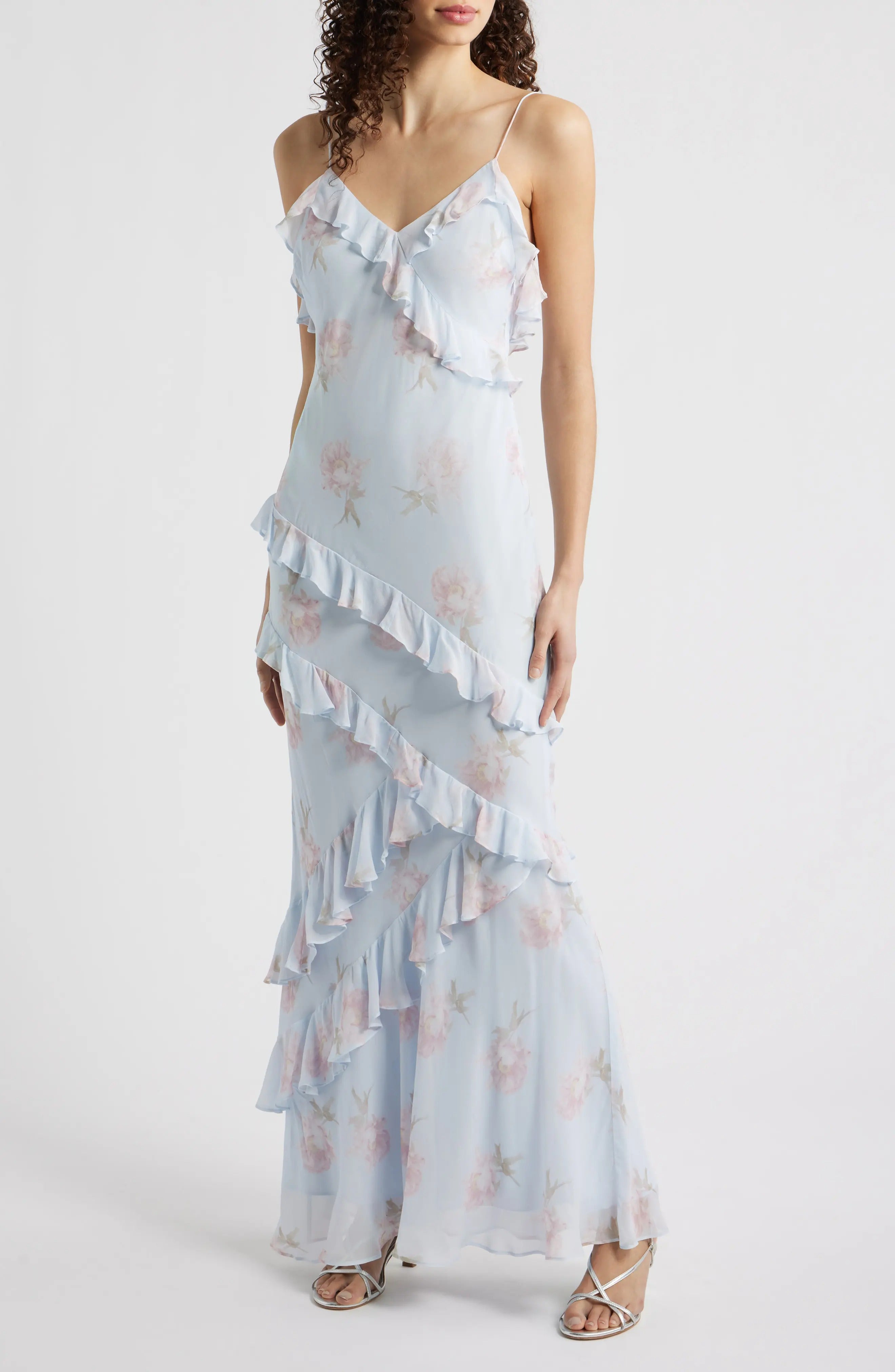 Rialto Floral Ruffle Dress