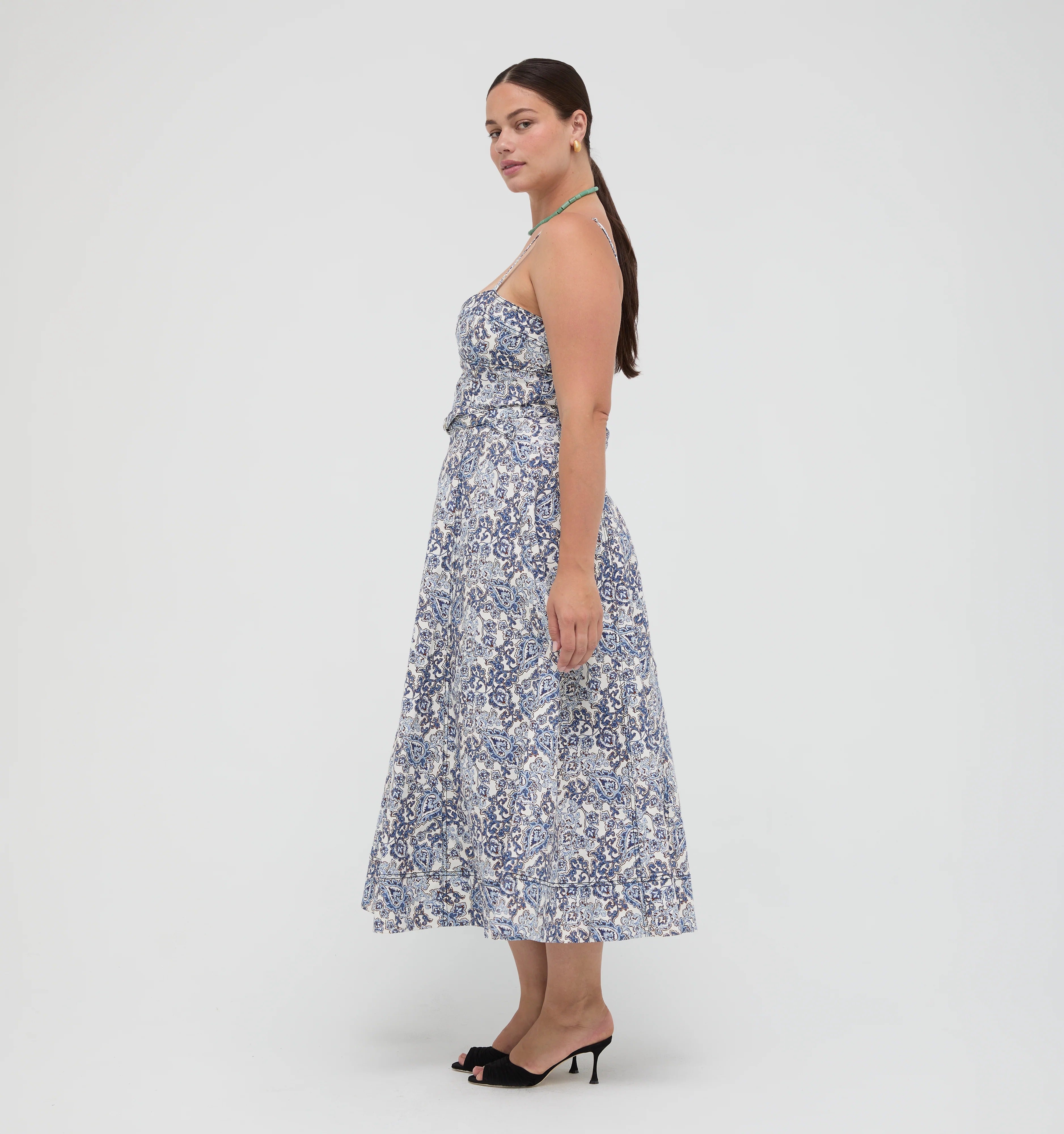 The Fiona Dress - Mulberry
