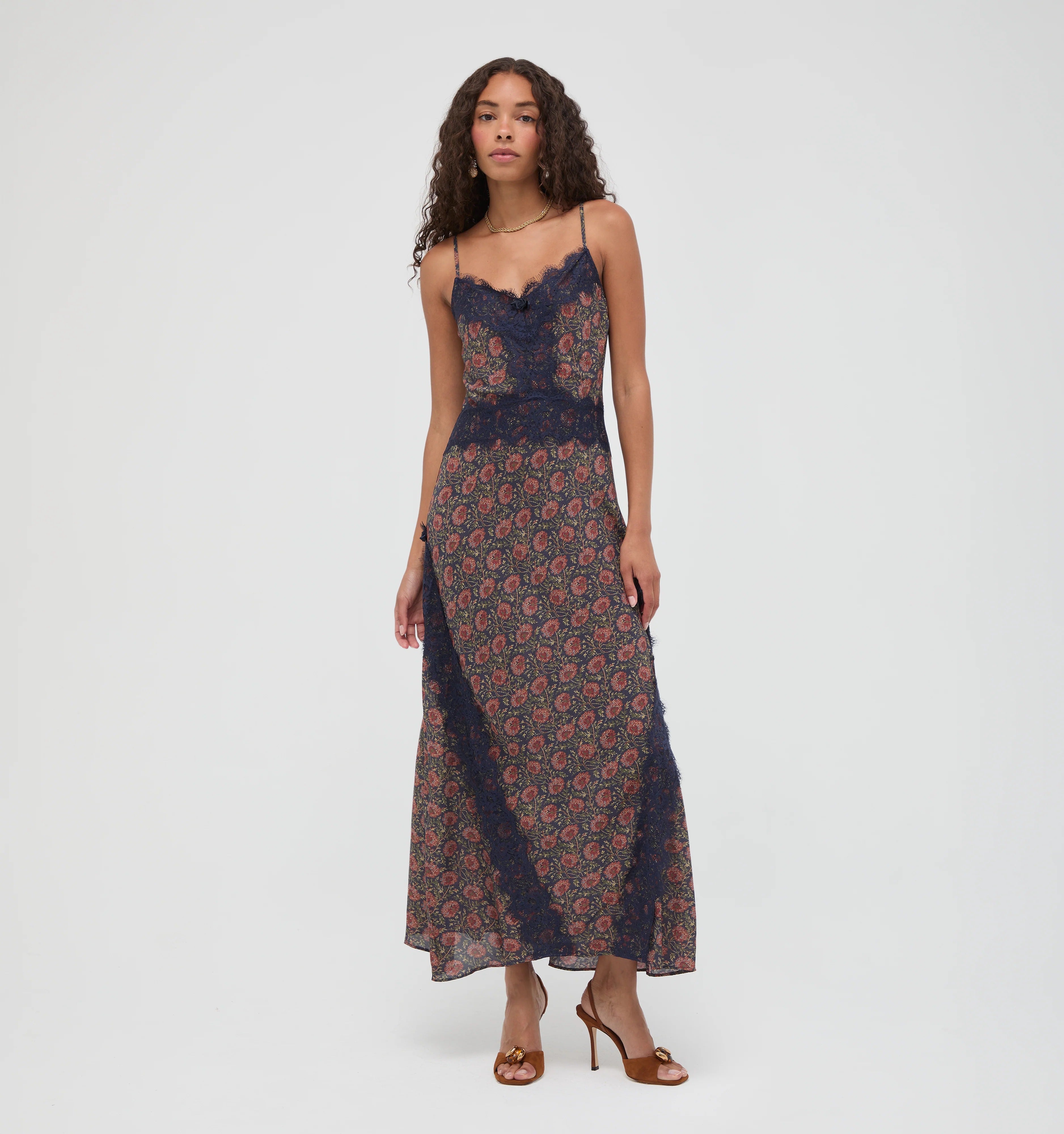 The Francesca Dress - Duke Dot Chocolate
