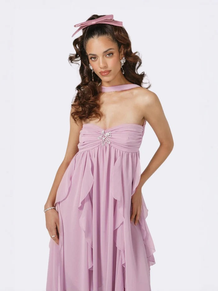 Mariah Purple Dress