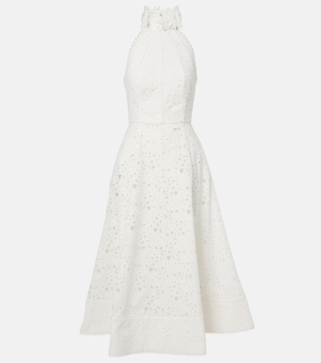 Nuvola Halter Midi Dress