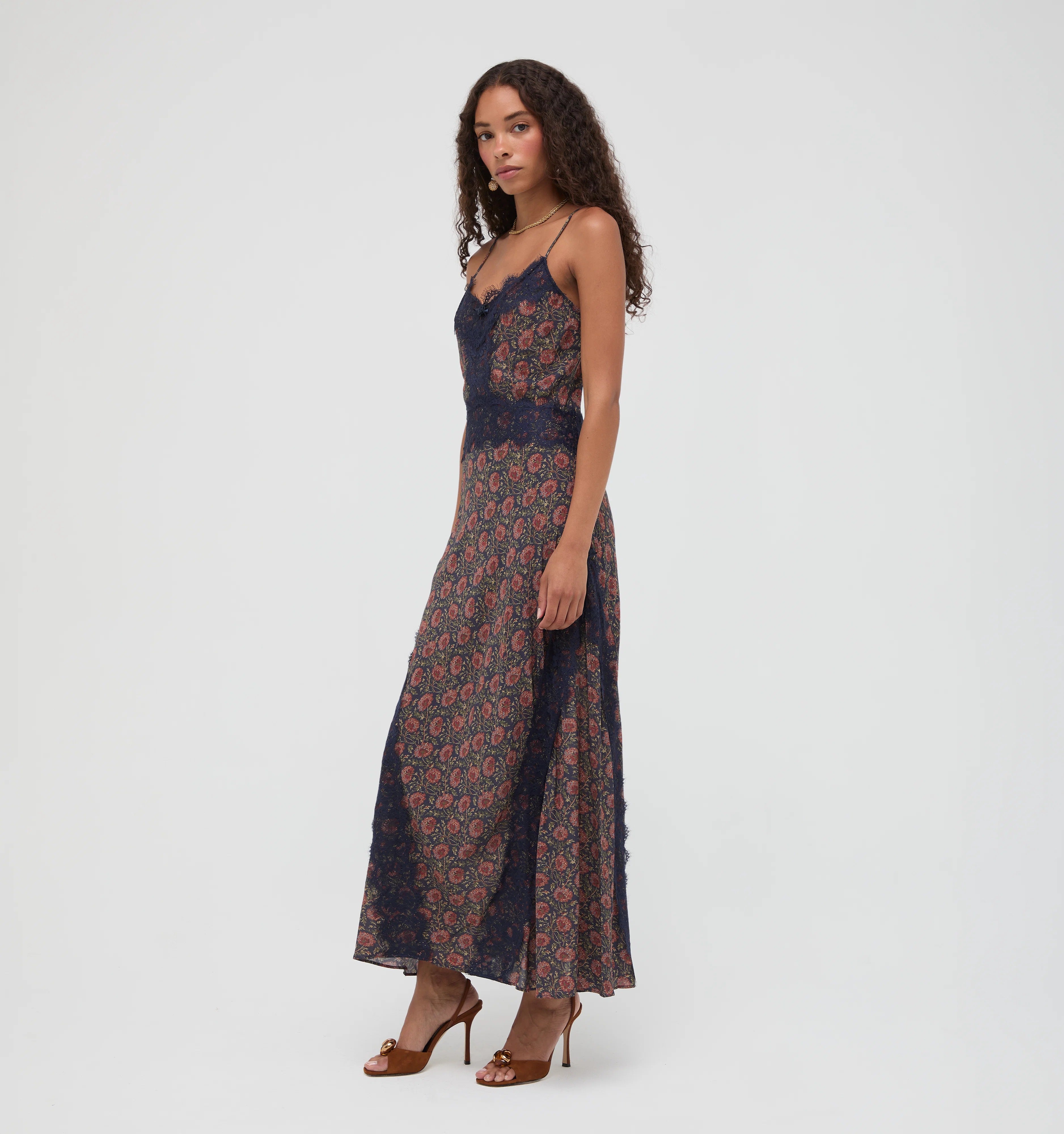 The Francesca Dress - Duke Dot Chocolate
