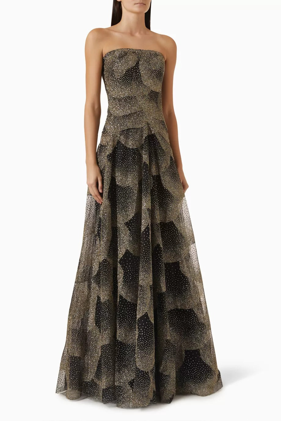Buy NASS Black Aumenta Gown For Women Online | Ounass Saudi