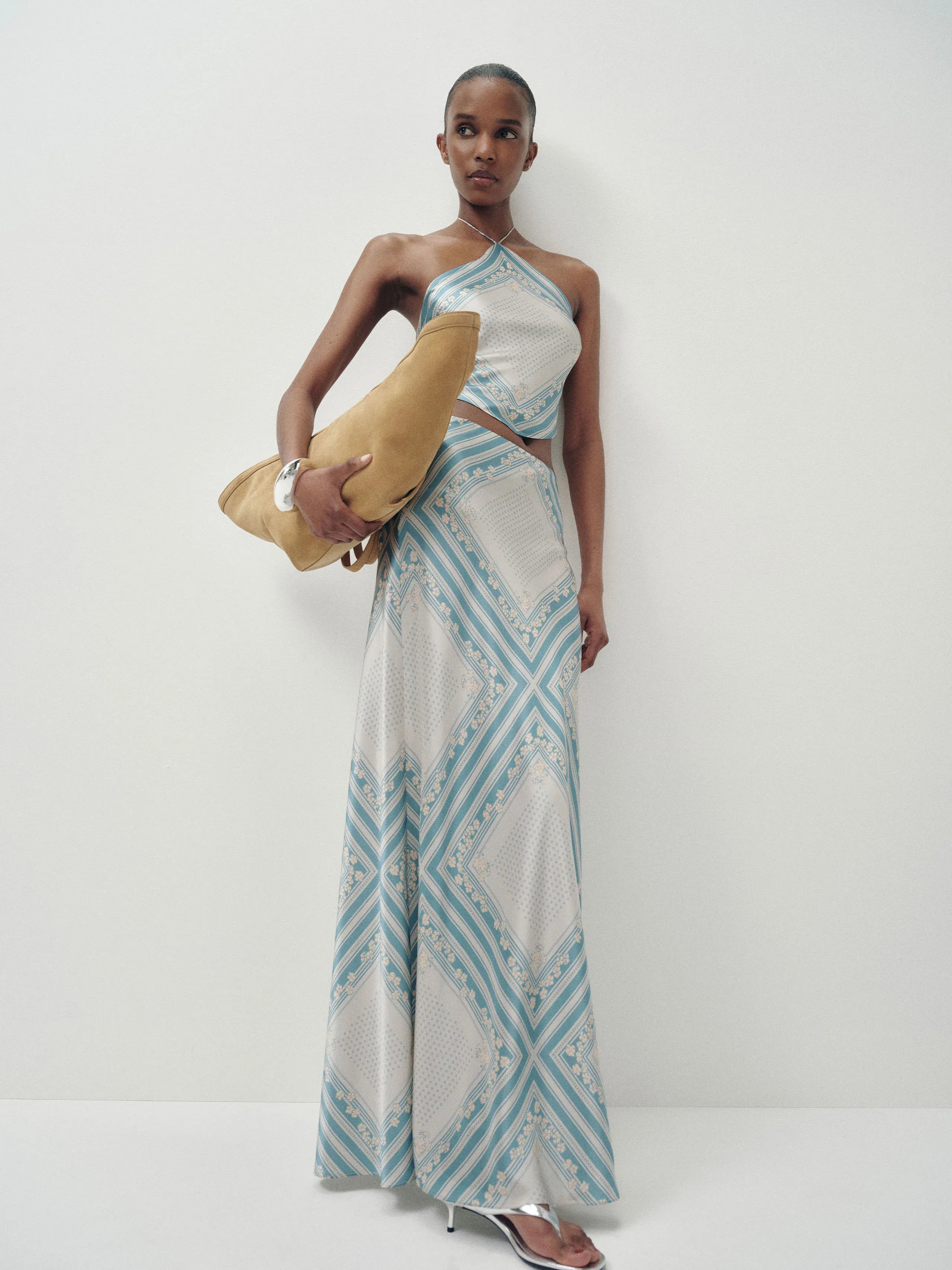 Effie Silk Two Piece