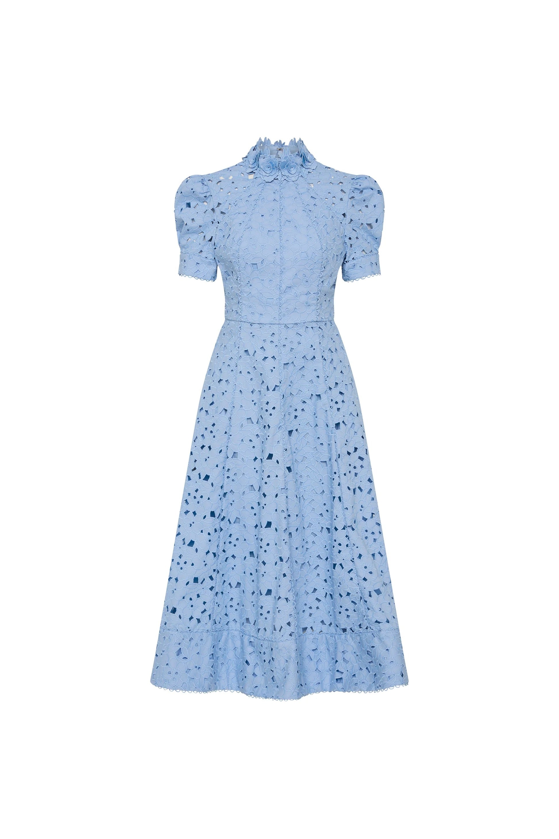 Kitsu Short Sleeve Midi Dress