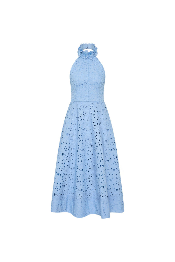 Nuvola Halter Midi Dress