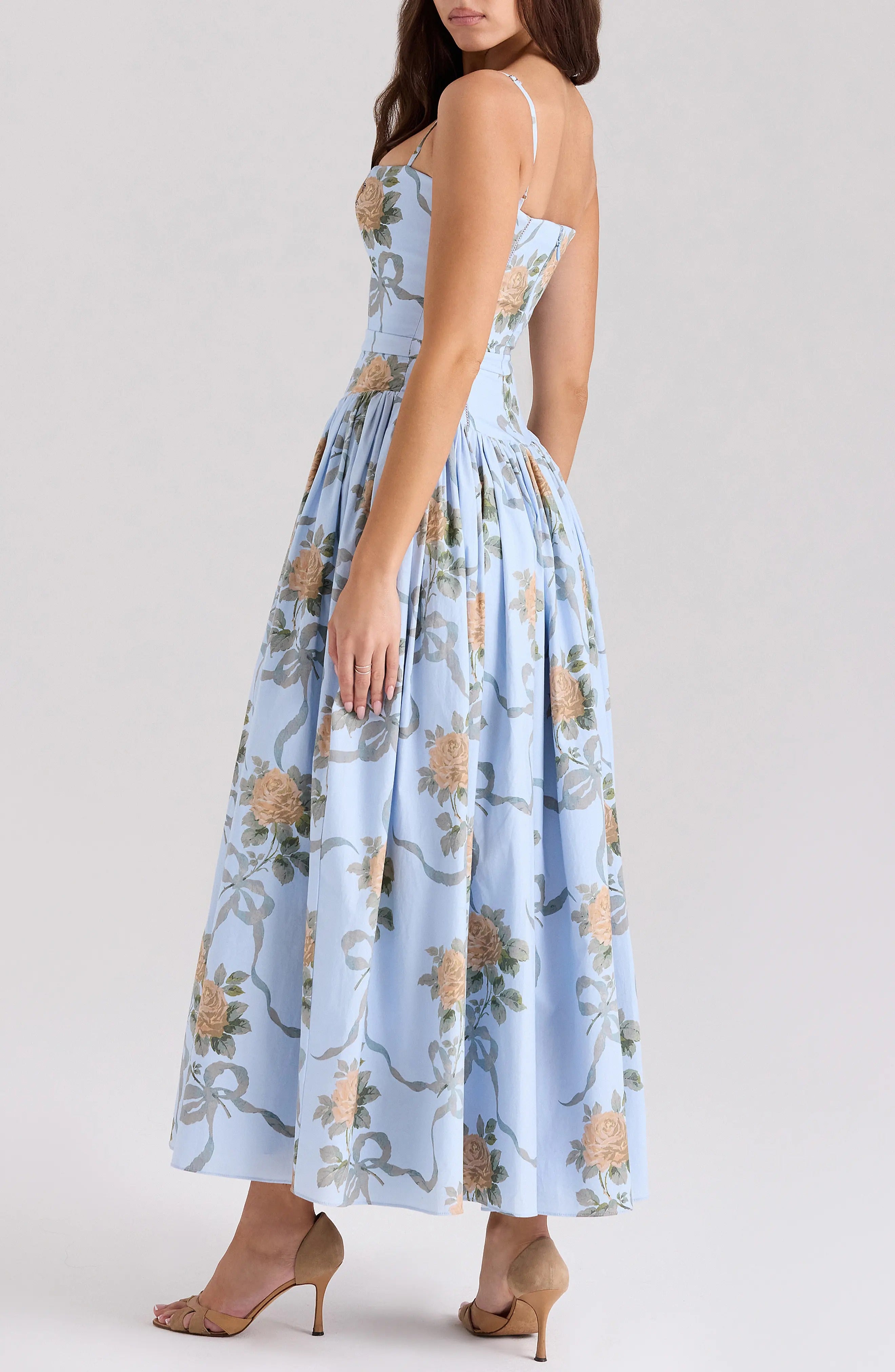 Ysabella Floral Maxi Sundress