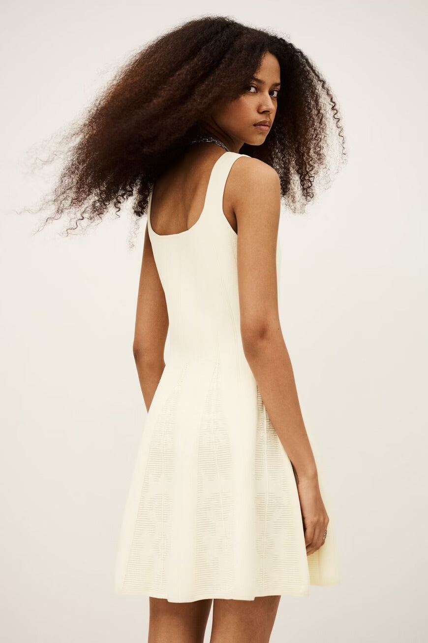Dress Cattana Ecru