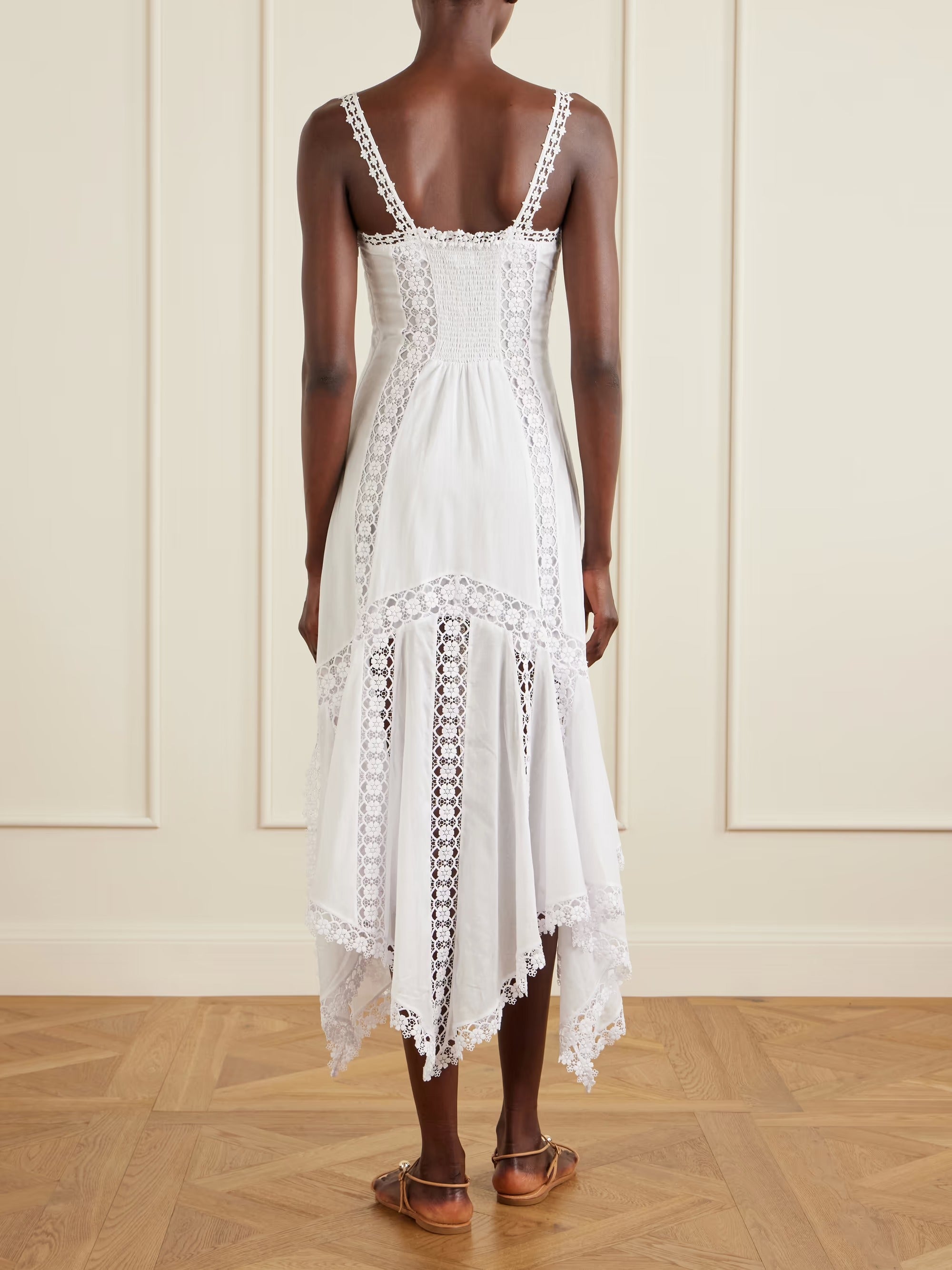 Blossel Cotton-Blend Maxi Dress