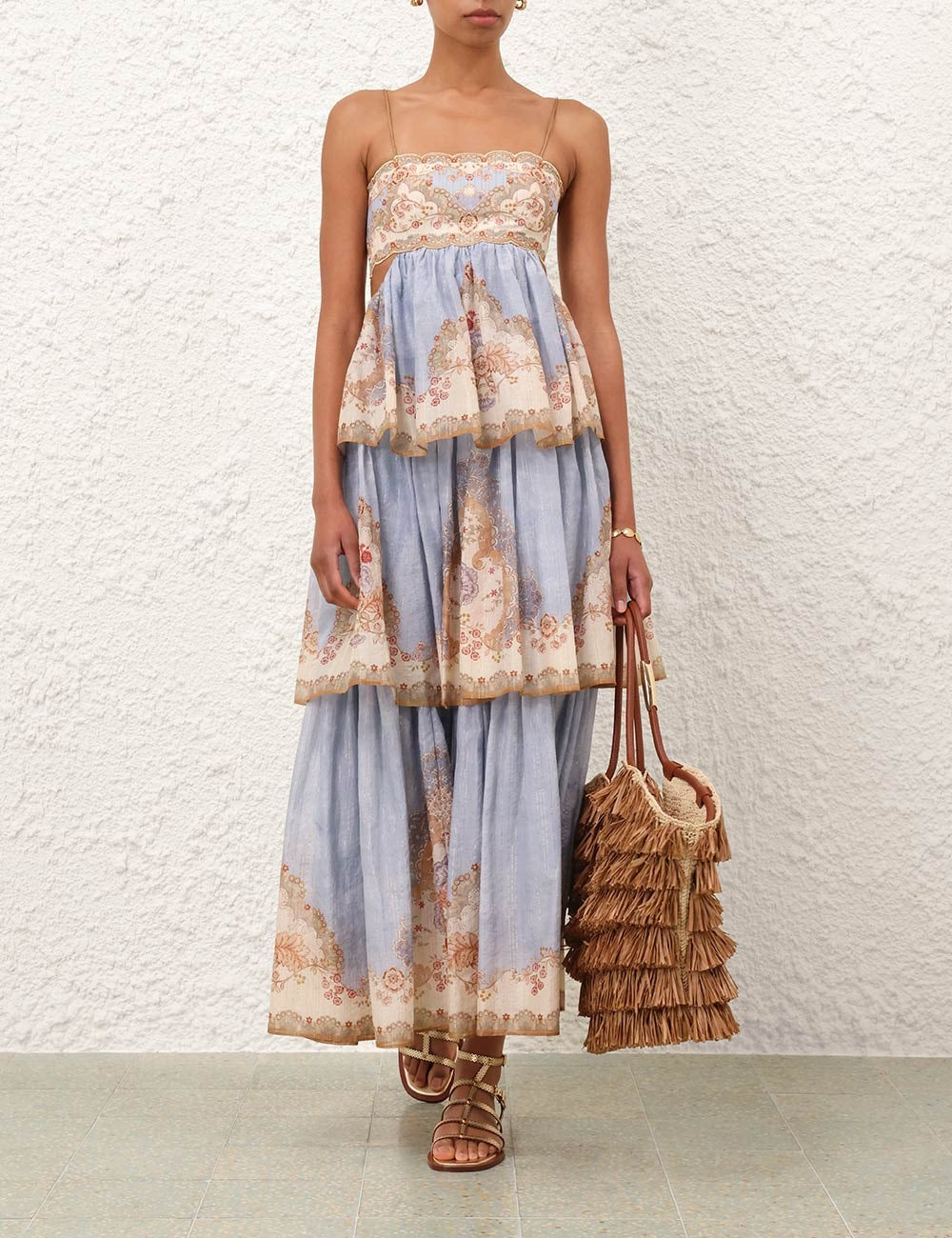 Daylight Tiered Maxi Dress