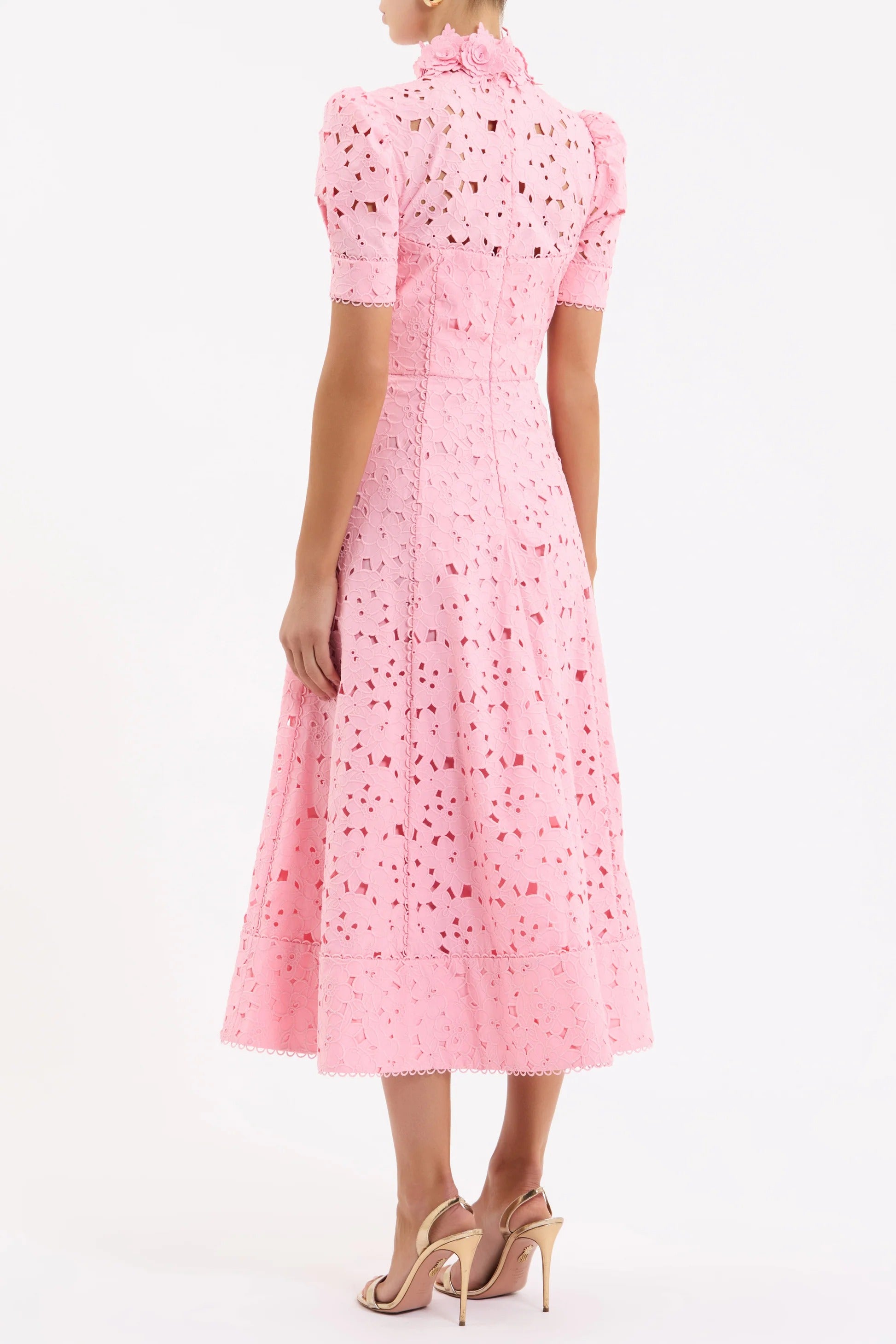 Kitsu Short Sleeve Midi Dress