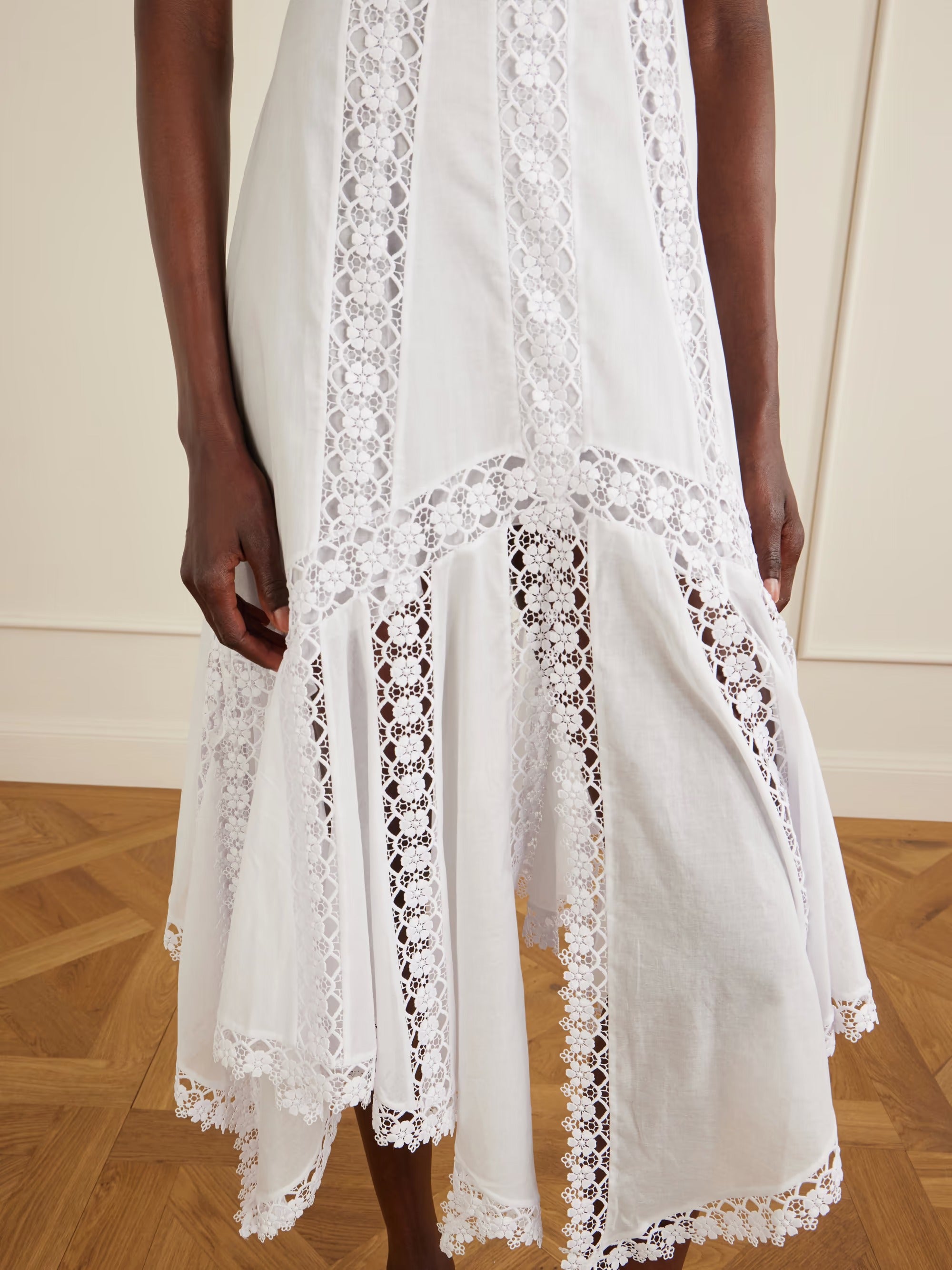Blossel Cotton-Blend Maxi Dress