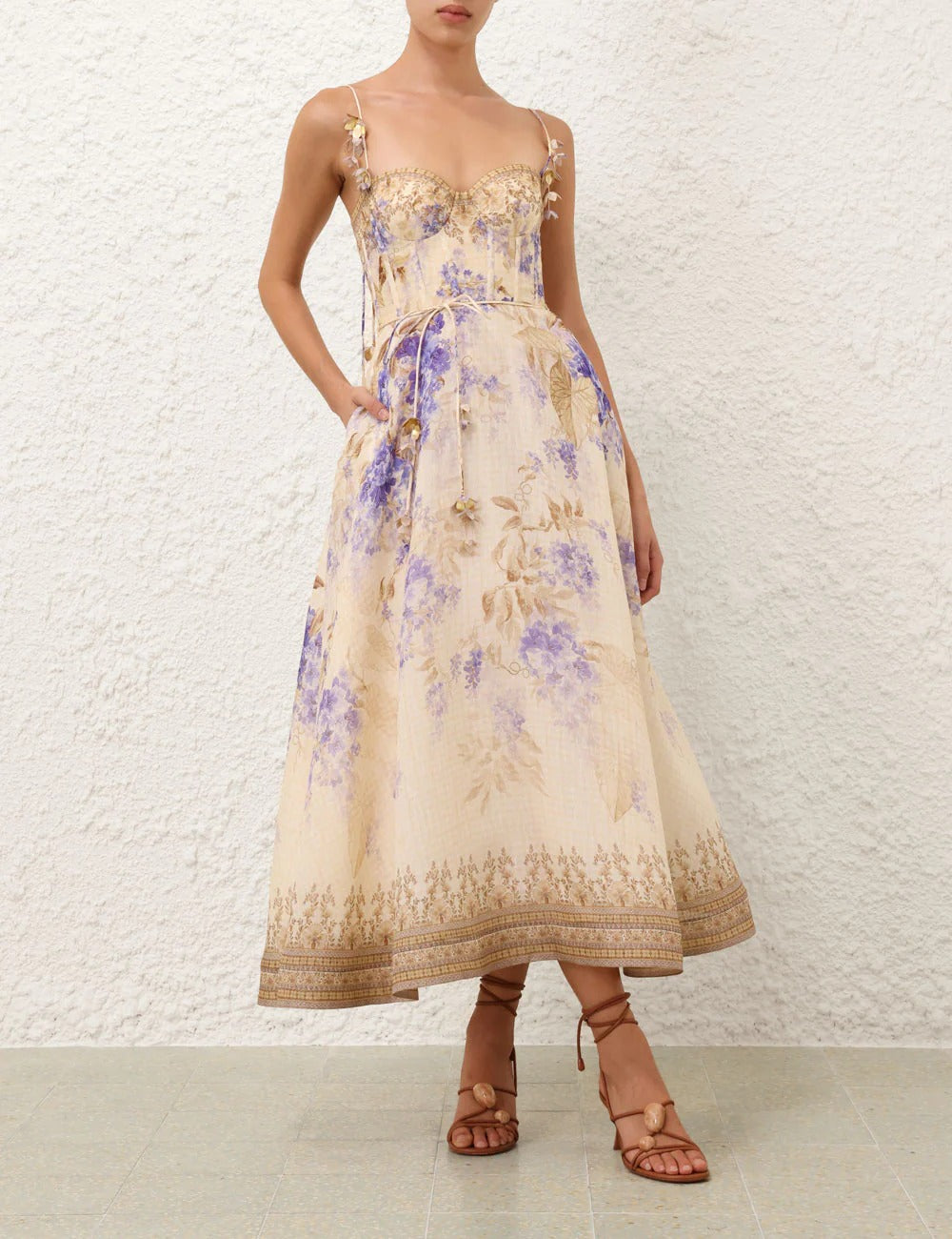 Midi Vestido Dawning Picnic