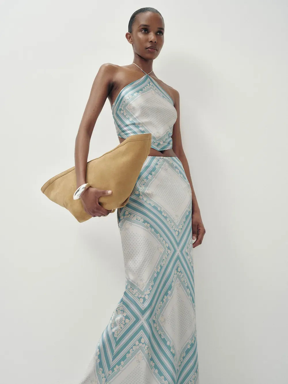 Effie Silk Two Piece