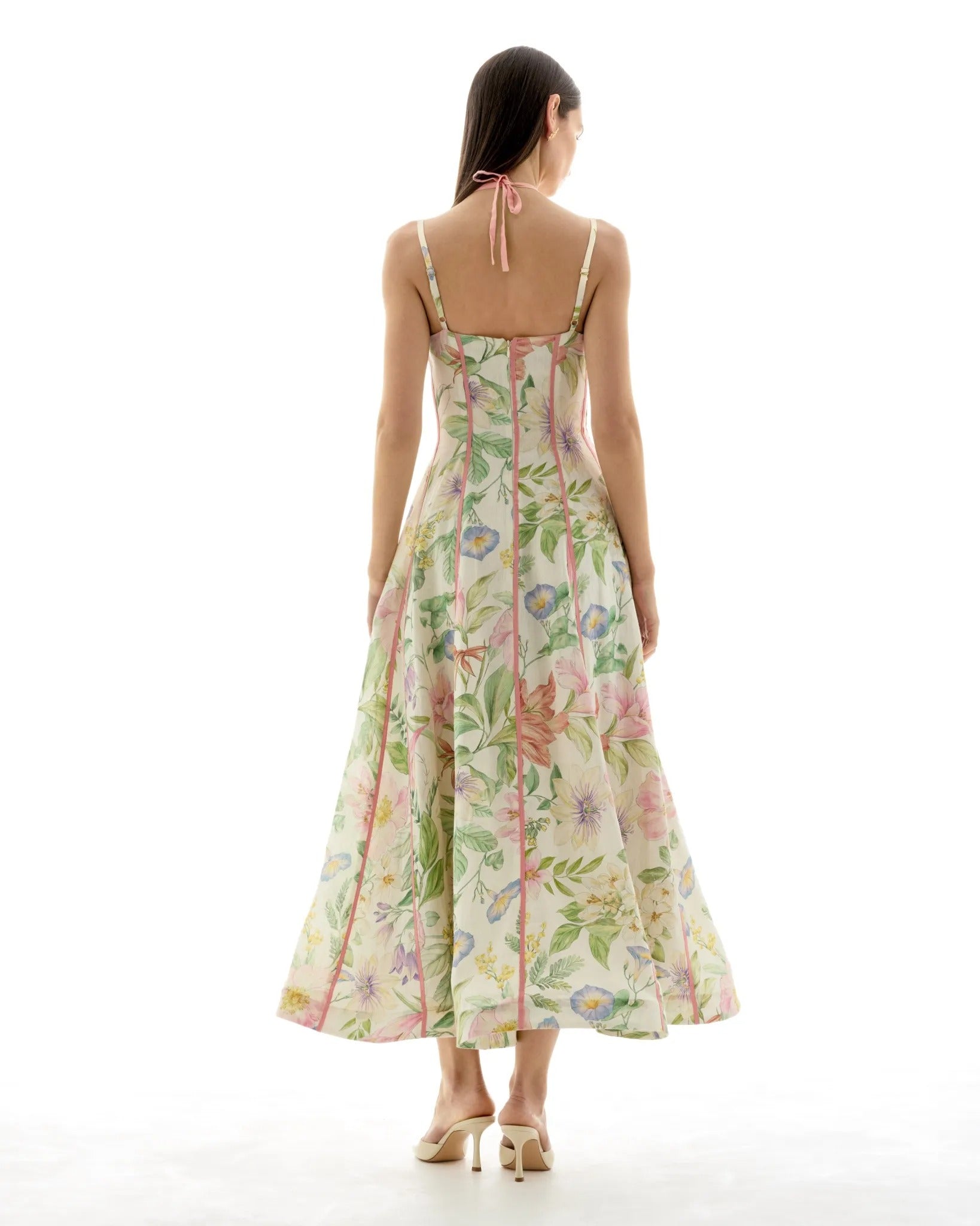 Amoréa bustier midi dress