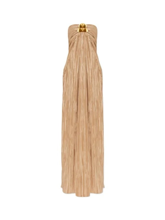Sequoia pleated maxi dress