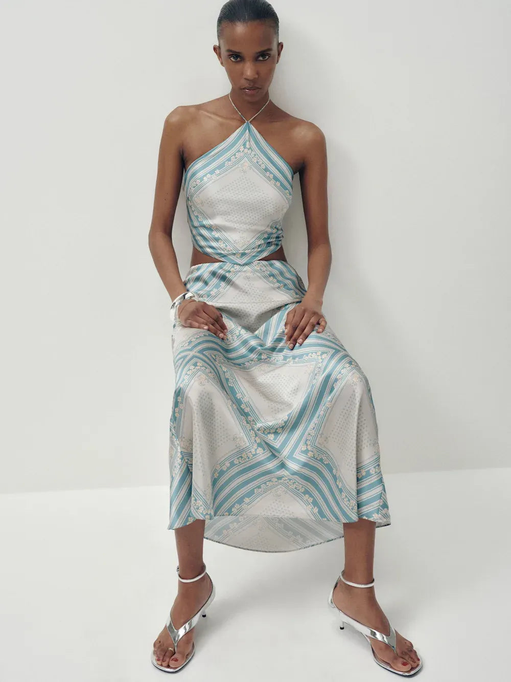 Effie Silk Two Piece