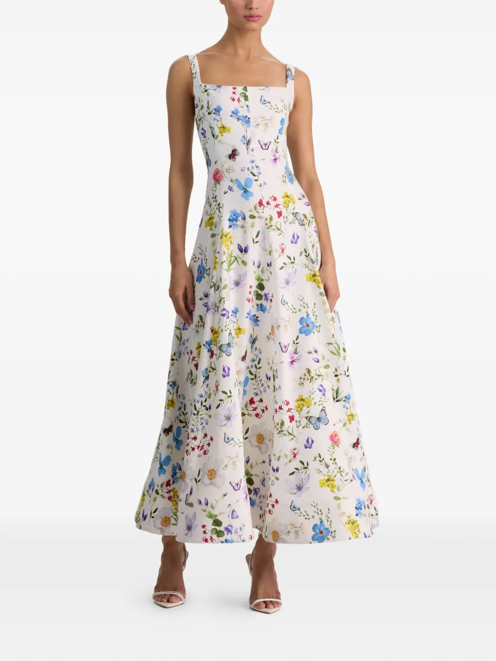 Polly Flared Midi Dress