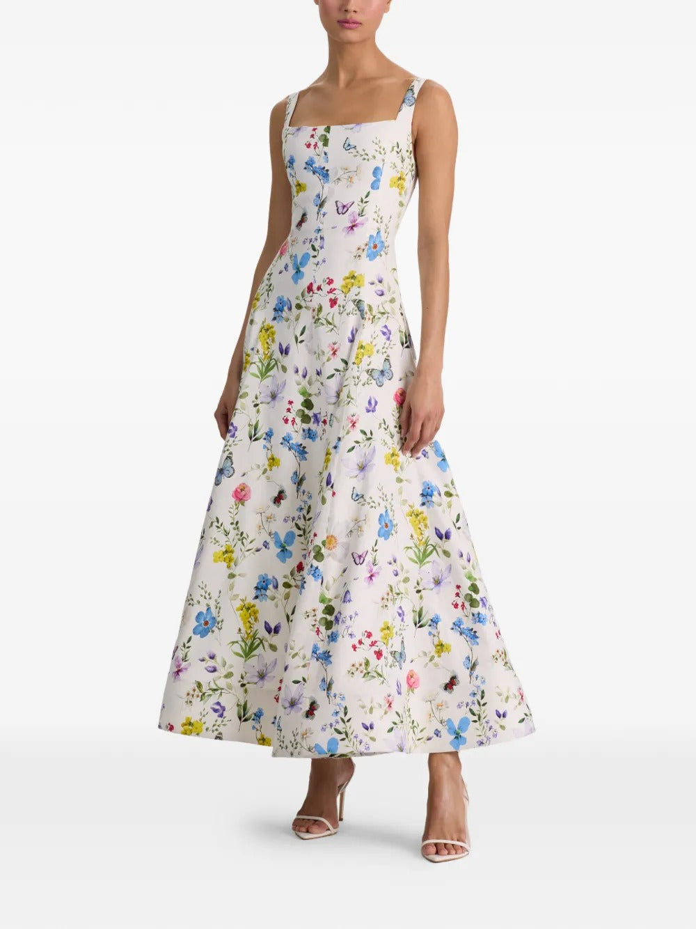 Polly Flared Midi Dress