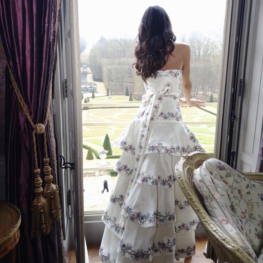 Garden Bows Maxi Dress