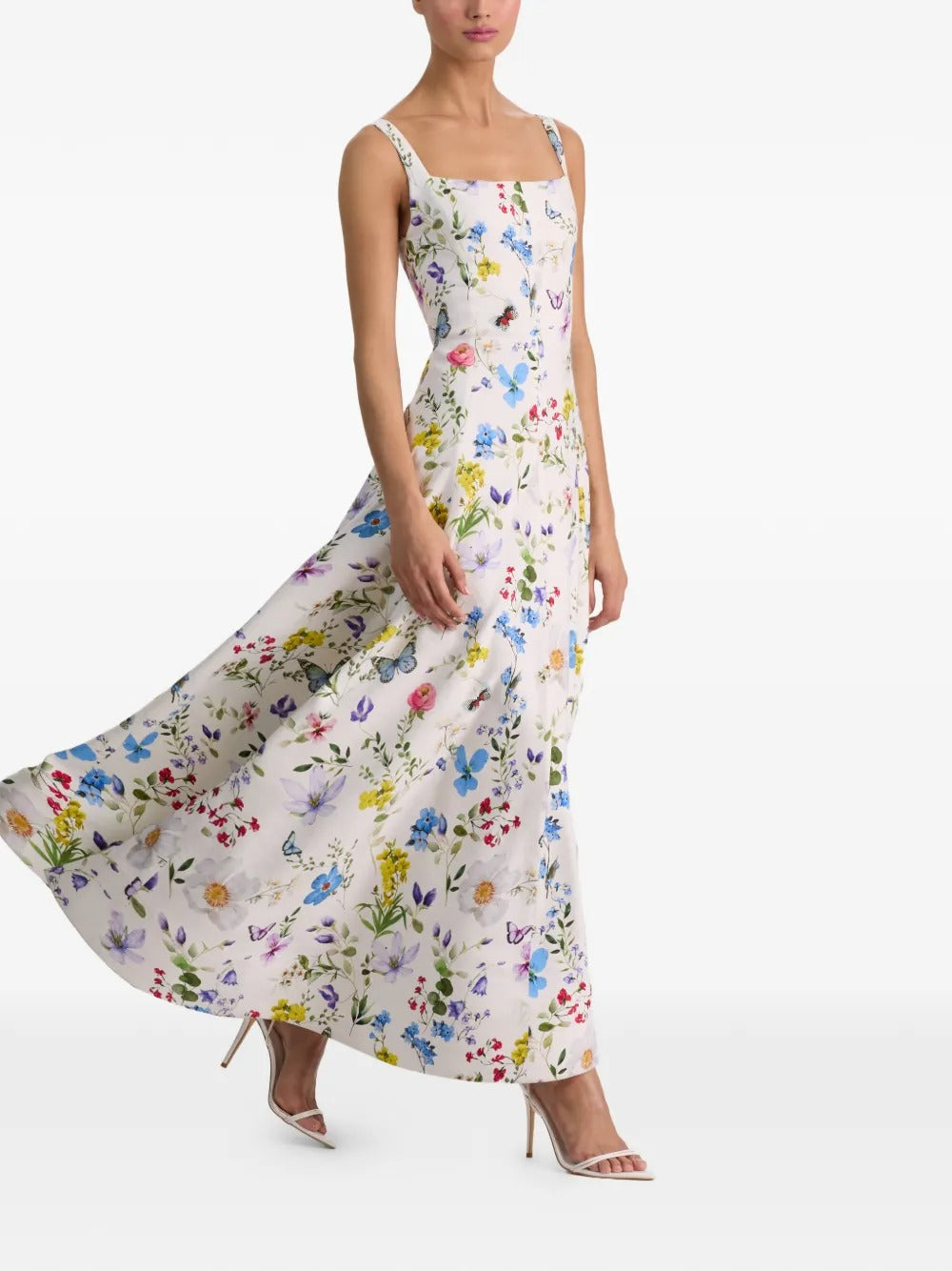Polly Flared Midi Dress