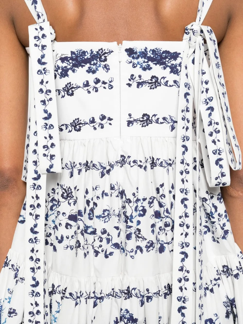Floral-Print Midi Dress