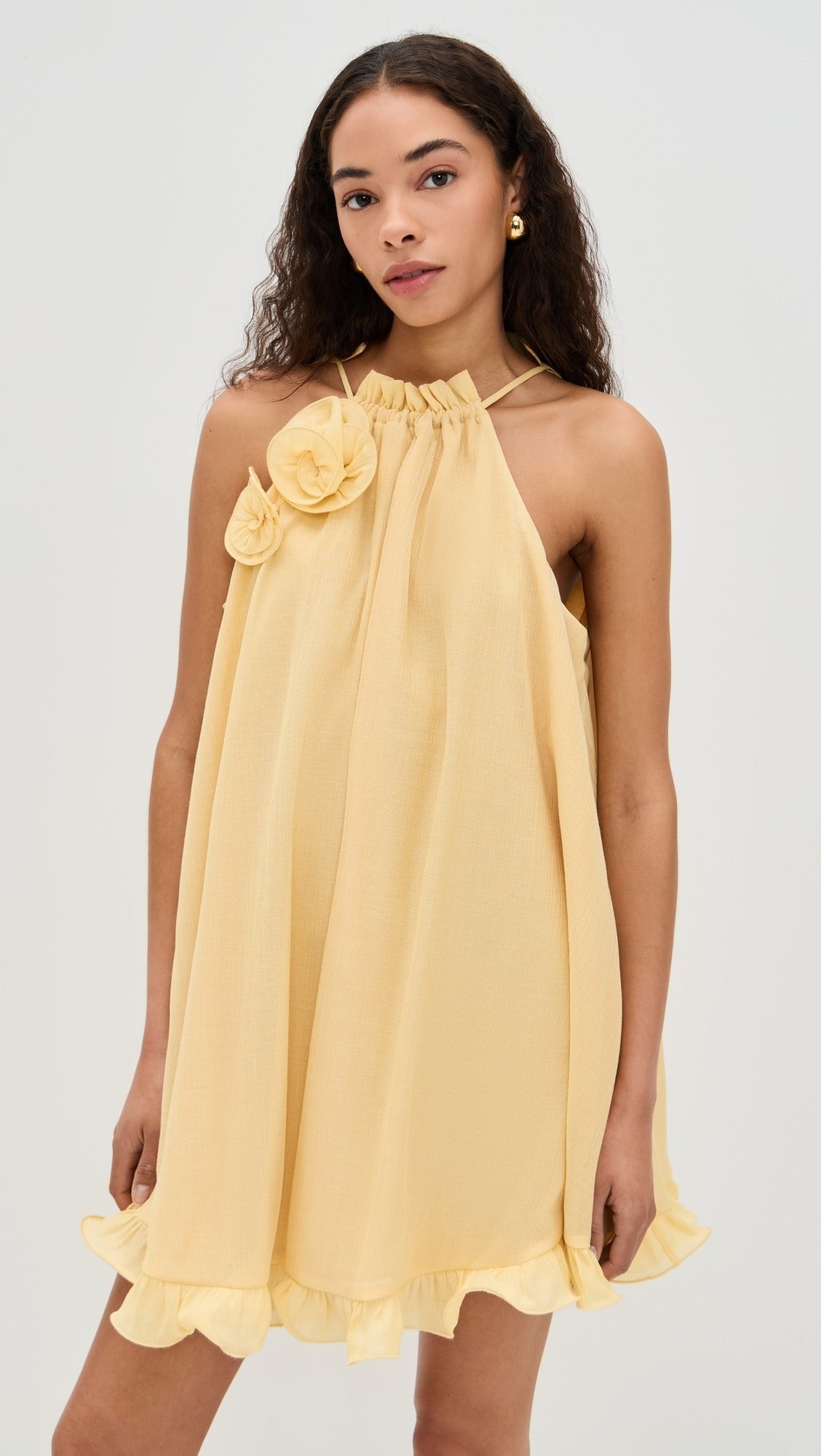 THE WOLF GANG  mica mini dress