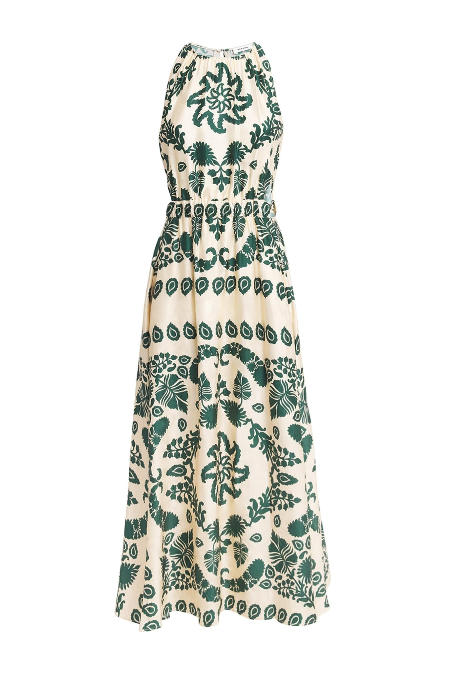 Sandro printed maxi dress