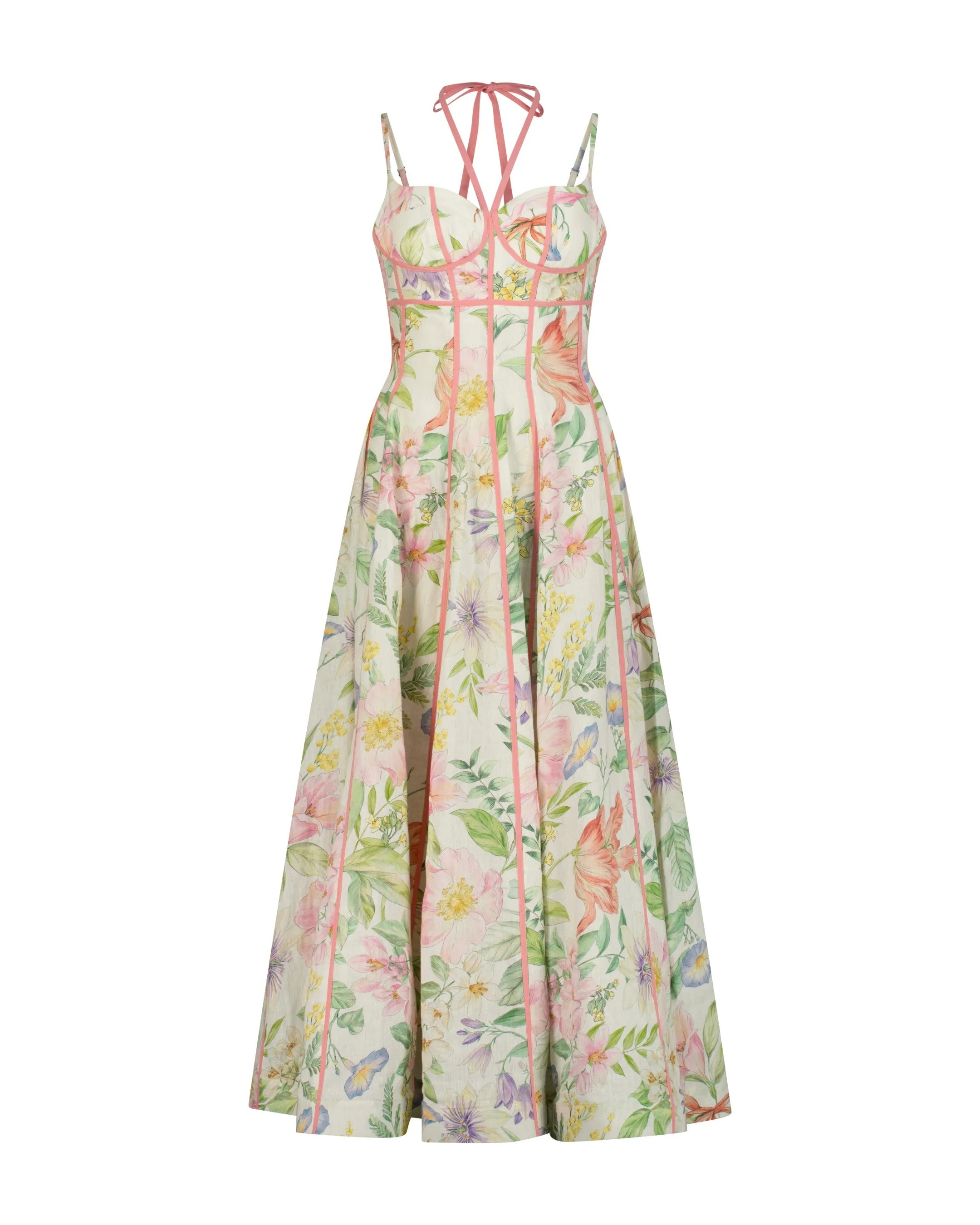 Amoréa bustier midi dress