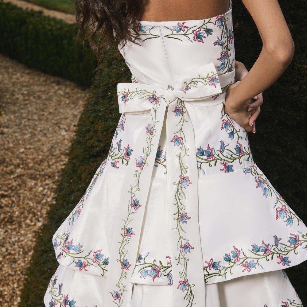 Garden Bows Maxi Dress