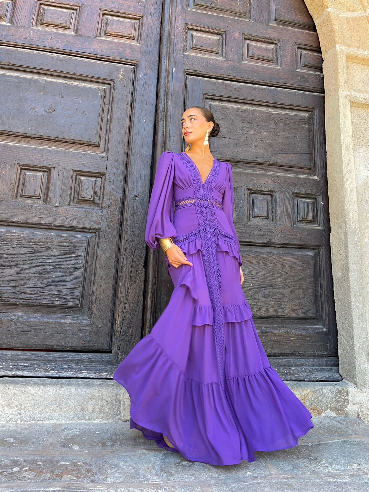 Vestido Lúmina Morado