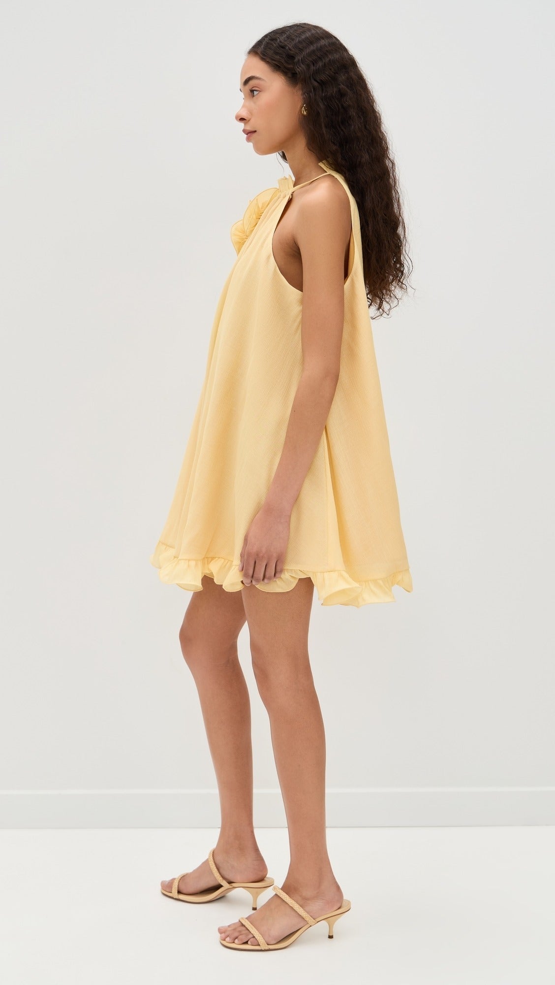 THE WOLF GANG  mica mini dress