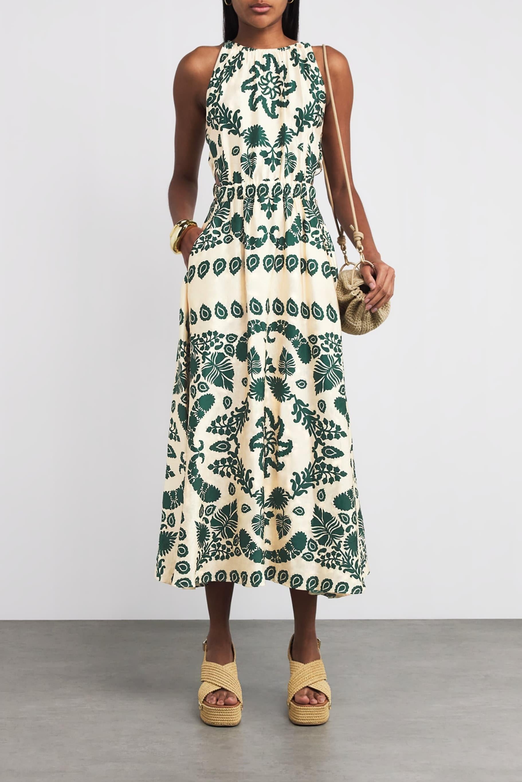 Sandro printed maxi dress