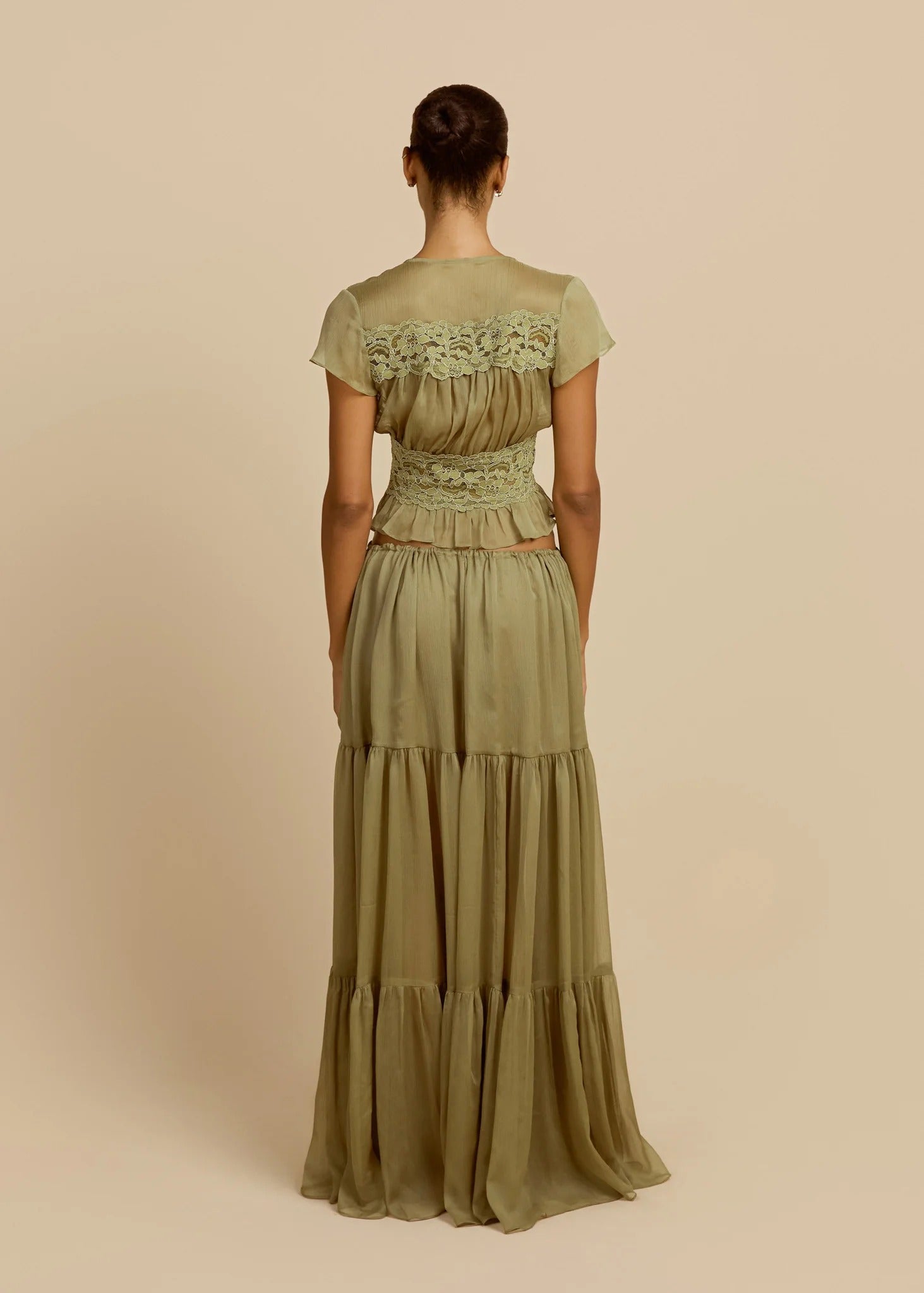 SABRINA SKIRT PISTACHIO